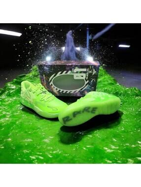 🏀🏀🏀PUMA MB.01 LOW VOLT BASKETBALL SHOE LA MELO BALL SKU#376941-07 SIZE 11
